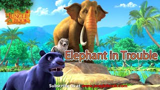 ELEPHANT IN TROUBLE  Jungle Book 2 Cartoon For Kids  Jungle Book Mega Episode  English Stories [upl. by Ulane]