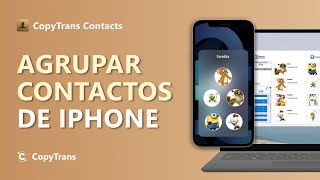 Como agrupar los contactos del iPhone desde PC [upl. by Seem328]