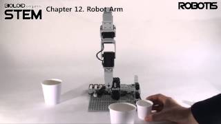 BIOLOID STEM Chapter 12 Robot Arm [upl. by Kruse52]