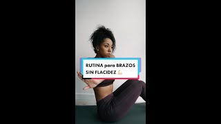 RUTINA DE EJERCICIOS PARA TONIFICAR BRAZOS Y ELIMINAR FLACIDEZ con MANCUERNAS [upl. by Eneryc]