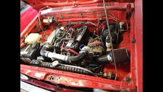 How I turbocharged my Nissan 720 [upl. by Aliek915]