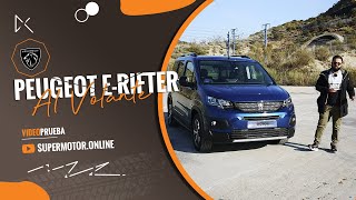 Al volante del Peugeot eRifter 2022  ¿es un buen monovolumen eléctrico  SuperMotorOnline [upl. by Arne]