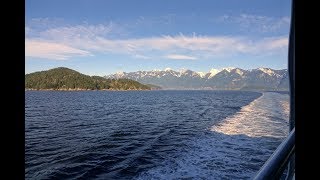 Horseshoe Bay to Sechelt Ferry amp Road Trip [upl. by Nehtanhoj]