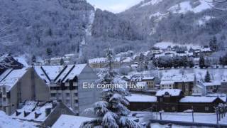 Vacances Cauterets 65110 neige et village  Un appartement à louer dans chalet – Pyrénées [upl. by Fonda646]