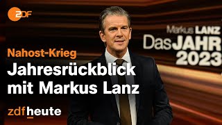 Bewegende Begegnung nach HamasMassaker  Markus Lanz  Das Jahr 2023 [upl. by Marcell394]