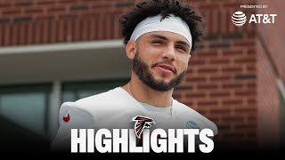 Highlights  Atlanta Falcons set the foundation day one l 2024 ATampT Training Camp  NFL [upl. by Oruasi]