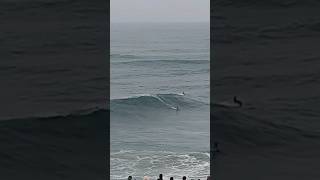 🌊 Nazaré Big Waves Epic Surfing [upl. by Akienom]