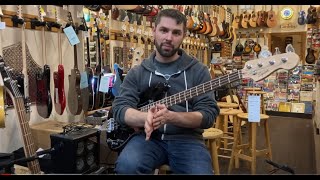 Bass Comparison Precision Bass vs Jazz Bass vs Ibanez GSR200 [upl. by Nyrad329]