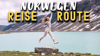 NORWEGEN ROUTE • Mit Tipps und Infos für 4 Wochen Roadtrip [upl. by Onyx]