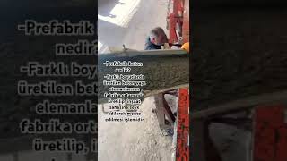 Prefabrik beton hakkındabeton youtubevideoshortvideo inşaat automobile [upl. by Nivrad]