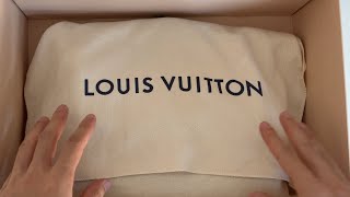 UNBOXING LOUIS VUITTON Croisette Damier Ebene [upl. by Annayat]