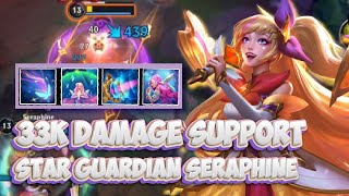 10 KILL  AP SUPPORT SERAPHINE BUILD  WILD RIFT BUILD  RUNES [upl. by Hgielrebmik573]