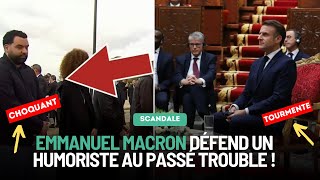 Emmanuel Macron dans la Tourmente Choque en S’entourant d’un Humoriste au Passé Troublant [upl. by Bihas6]