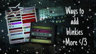 ⭐ Ways to add blinkies on Spacehey MORE   TUTORIAL with voice [upl. by Benoit568]