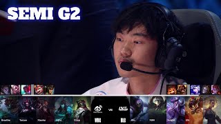 WBG vs BLG  Game 2  Semi Final LoL Worlds 2024  Weibo Gaming vs Bilibili Gaming G2 full [upl. by Kinnon855]