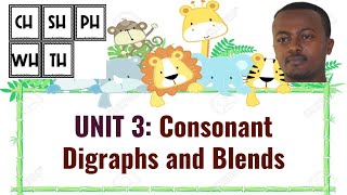 Consonant Digraphs and Blends  CH PH SH TH WH Kids Phonics [upl. by Tjon469]