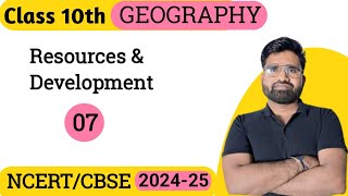 Resources and Development  Geography  class 10  202425  NCERTCBSEBOARDS  SK Sir [upl. by Aerised]