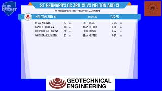 St Bernards OC 3rd XI v Melton 3rd XI [upl. by Suivatram]