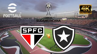 eFootball 2025  Sao Paulo vs Botafogo  Copa Sudamericana 2024  Cuartos Vuelta 4K60 [upl. by Walke]