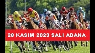 28 KASIM 2023 SALI ADANA AT YARIŞI TAHMİNLERİ VE YORUMLARI [upl. by Artinek]