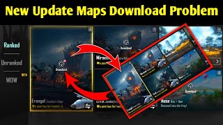 Pubg New Update 28 Maps Download Problem  Maps download Error Problem Solve Pubg [upl. by Lenoil]