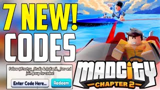 NEW ALL WORKING CODES FOR MAD CITY ROBLOX MAD CITY CODES [upl. by Muhcon]