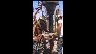 Trip Drill Pipe Rig Hole rig hole drill oil trip pipe [upl. by Francesco96]