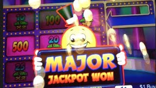 ARCTIC WINS  MR CASHMAN MAJOR Jackpot  Aristocrat  Slot Machine Bonus Win [upl. by Daenis207]