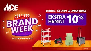 BRAND WEEK  STORA amp MAXBUILT [upl. by Gotthard]