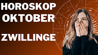 ZWILLINGE ♊️  Monatshoroskop  Oktober 2023 [upl. by Eitsrik]