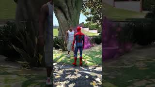 GTA5  SUPERMAN BECAME A GIRL TO ESCAP FROM A WITCH 🧹gta5 shorts shortsfeed viralshorts [upl. by Vasily693]