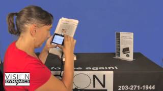 How To Use Your Optelec Mini Video Magnifier [upl. by Acceber]