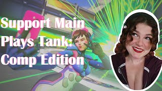 Support Main plays Tank in comp 1st placement game season 12 [upl. by Anamuj]