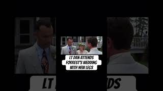 LT Dan attends Forrest’s wedding with new legs Forrest Gump scene shorts 90s movieclips [upl. by Sined]