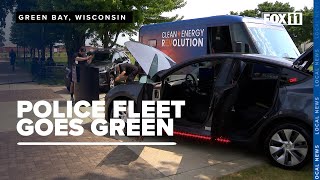 Green Bay police fleet goes green [upl. by Marino9]