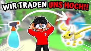 WIR TRADEN LEGENDARY ITEM GEGEN PETS in ADOPT ME  Roblox Deutsch [upl. by Etnuhs428]