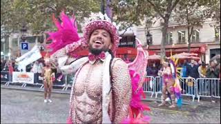 PARIS Le Carnaval Tropical sempare des Champs Élysées [upl. by Theola]