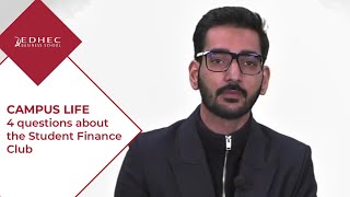 4 questions about the EDHEC Student Finance Club  EDHEC Business School [upl. by Pittel]