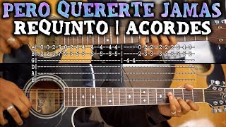 Tutorial  Pero quererte jamas  Bertín y Lalo  Requinto  Acordes  TABS [upl. by Eynaffit]