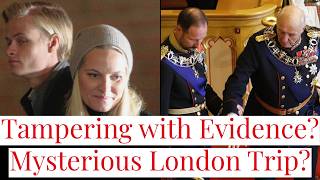 Did Marius Borg Høiby Imply Crown Princess MetteMarit Concealed Evidence Mysterious London Trip [upl. by Dranal]