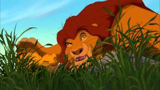 The Lion King 3D  Simbas Pouncing Lesson  Official Disney Movie Clip [upl. by Enoid]