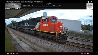 EAST VIEW 93024 Of A CN IDL53331 WB Local Train Ex GTW Local Of Local Mixedfreight Leading With [upl. by Aidnyl]