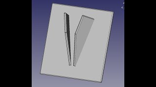 FreeCad полотенцедержатель [upl. by Einaled]