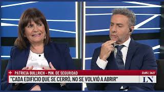 Patricia Bullrich con Majul quotCreo que va a ser un fin de año tranquiloquot [upl. by Anaicilef]