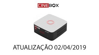 CINEBOX OPTIMO PLUS  COMO INSTALAR NOVA ATUALIZAÇÃO  02042019 [upl. by Neukam]