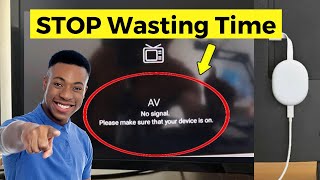 STOP Wasting Time Fix Chromecast with Google TV No Signal Now [upl. by Lolita]