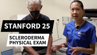 Stanford RHEUMATOLOGIST SCLERODERMA Physical Exam [upl. by Attehcram350]