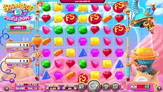 Sugar Pop 2 Double Dipped slot from BetSoft Gaming  Gameplay [upl. by Neddra]