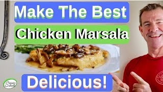 How to make the best Chicken Marsala recipe [upl. by Abdella900]