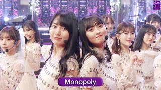 乃木坂46 34th 「Monopoly」 Best Shot Version [upl. by Esirahs]